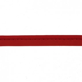 FAUX LEATHER PIPING 9MM - RED