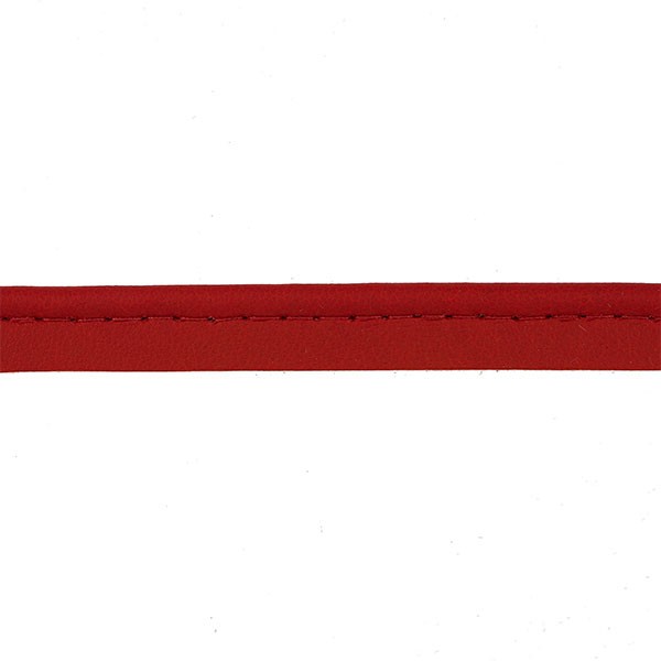 FAUX LEATHER PIPING 9MM - RED