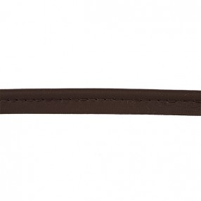 FAUX LEATHER PIPING 9MM - BROWN