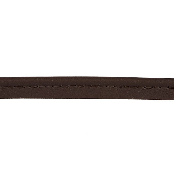 FAUX LEATHER PIPING 9MM - BROWN