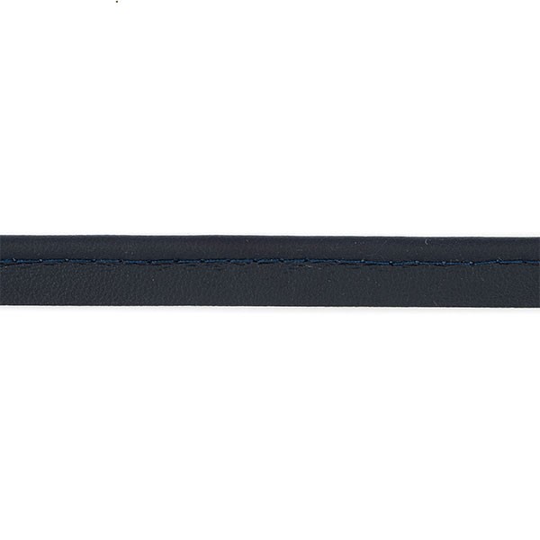 FAUX LEATHER PIPING 9MM - BLUE NAVY