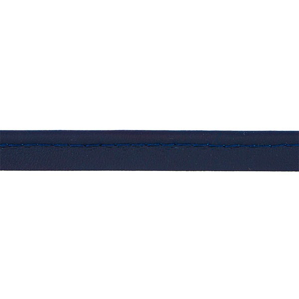 FAUX LEATHER PIPING BLUE 9MM