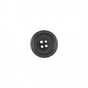 4-HOLE BUTTON FOR SUITS AND COATS  - DARK GRAY