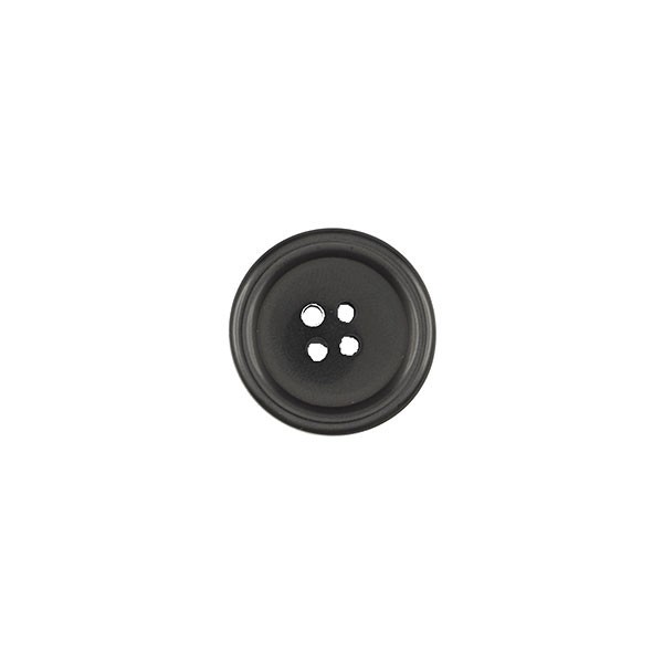 4-HOLE BUTTON FOR SUITS AND COATS  - DARK GRAY