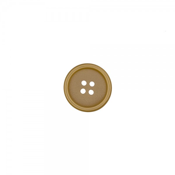 4-HOLE GALALITE BUTTON - SAND BEIGE