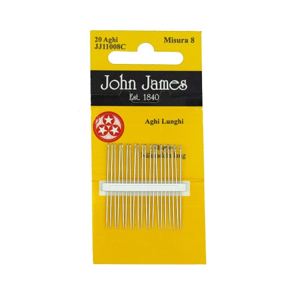 SHARPS HAND SEWING NEEDLES - MIS 8