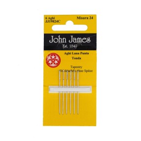 LARGE EYE NEEDLES WITH BLUNT POINT TAPESTRY MIS 24
