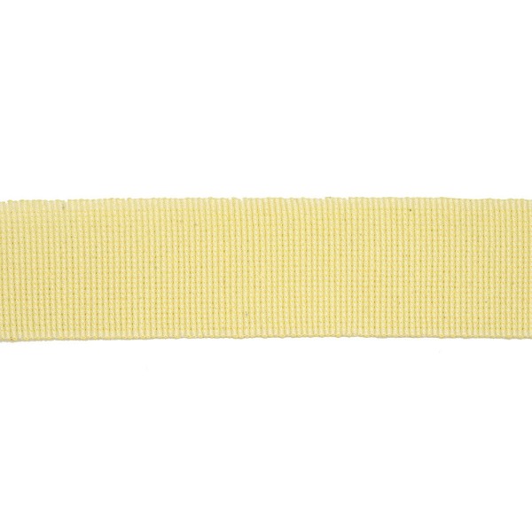 COTTON-ACETATE GROSGRAIN RIBBON - YELLOW STRAW