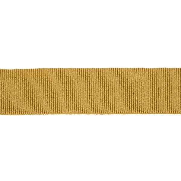 COTTON-ACETATE GROSGRAIN RIBBON - MUSTARD