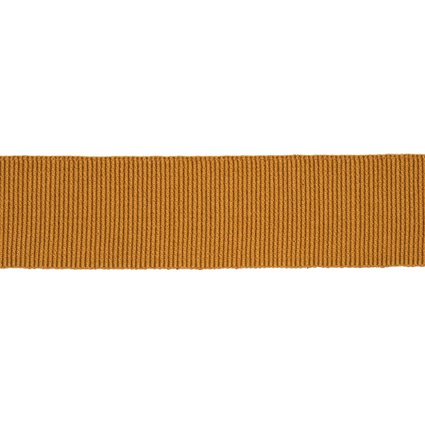 COTTON-ACETATE GROSGRAIN RIBBON - AMBER