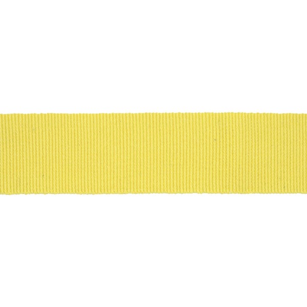 COTTON-ACETATE GROSGRAIN RIBBON - LEMON