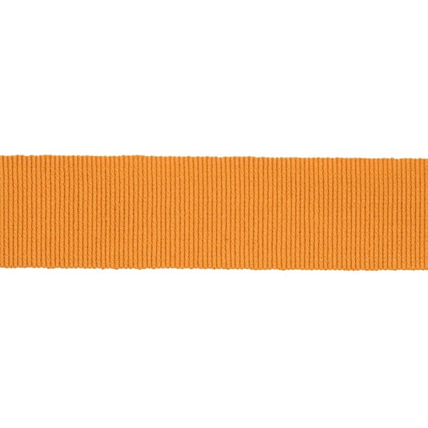 COTTON-ACETATE GROSGRAIN RIBBON - MANDARIN