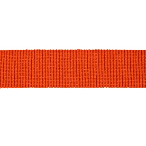 COTTON-ACETATE GROSGRAIN RIBBON - ORANGE