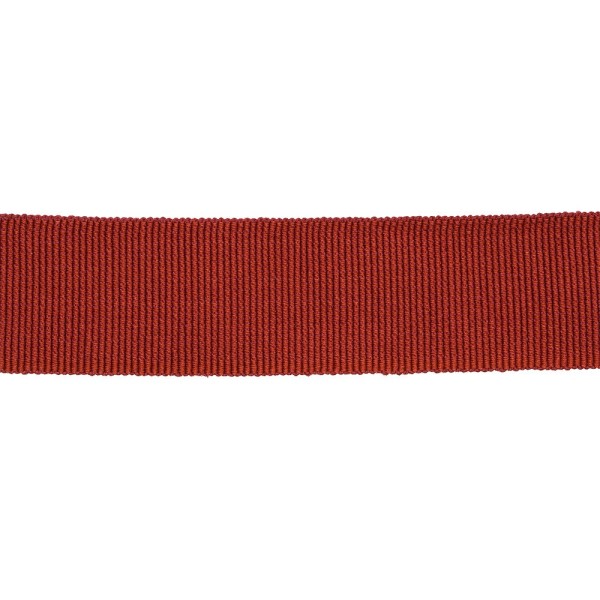 COTTON-ACETATE GROSGRAIN RIBBON - BRICK