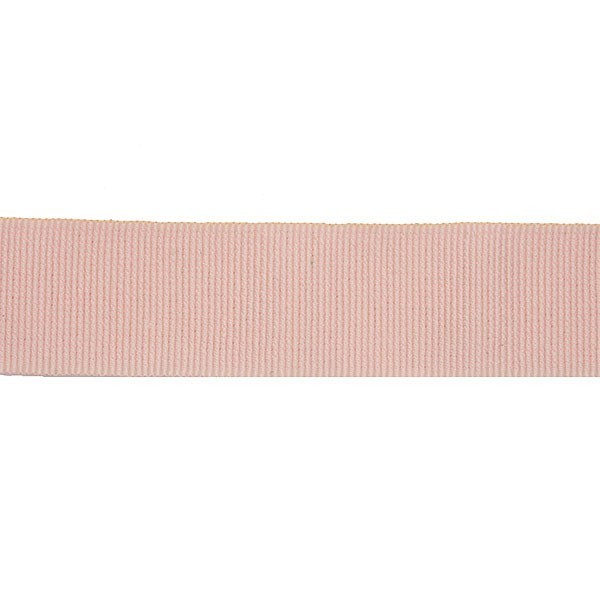 COTTON-ACETATE GROSGRAIN RIBBON - BABY PINK