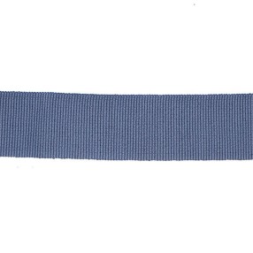 COTTON-ACETATE GROSGRAIN RIBBON - HORIZON BLUE