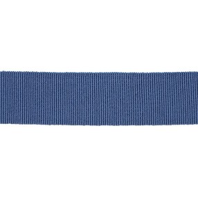 COTTON-ACETATE GROSGRAIN RIBBON - BLUE BACKGROUND