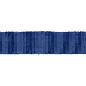 COTTON-ACETATE GROSGRAIN RIBBON - COBALT BLUE