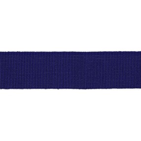 COTTON-ACETATE GROSGRAIN RIBBON - ROYAL