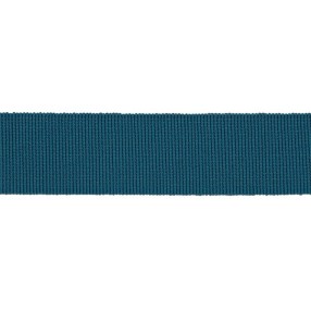 COTTON-ACETATE GROSGRAIN RIBBON - PETROL