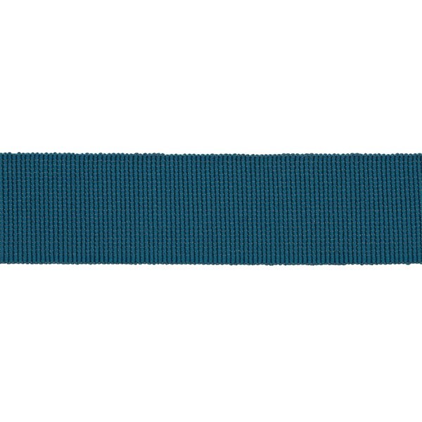 COTTON-ACETATE GROSGRAIN RIBBON - PETROL