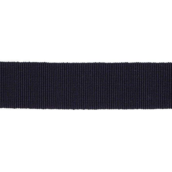 COTTON-ACETATE GROSGRAIN RIBBON - NAVY BLUE