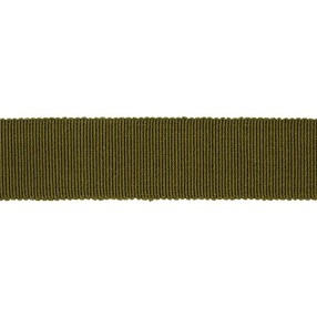 COTTON-ACETATE GROSGRAIN RIBBON - OLIVE