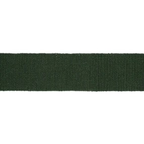 COTTON-ACETATE GROSGRAIN RIBBON - BOTTLE GREEN