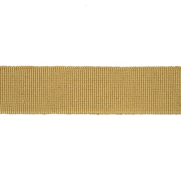 COTTON-ACETATE GROSGRAIN RIBBON - CAMEL