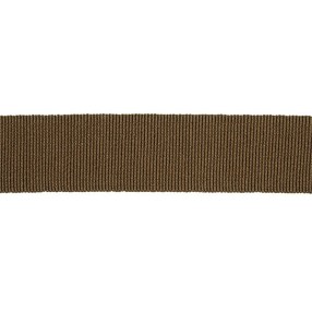 COTTON-ACETATE GROSGRAIN RIBBON - CHESTNUT