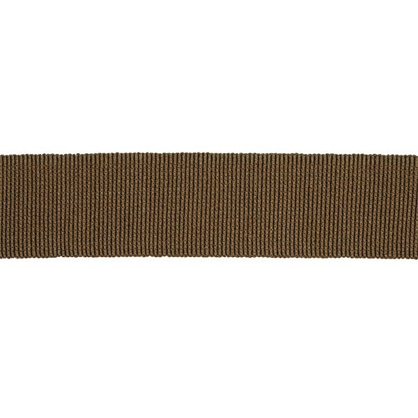 COTTON-ACETATE GROSGRAIN RIBBON - CHESTNUT