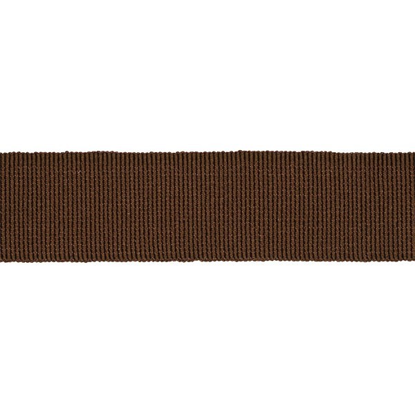 COTTON-ACETATE GROSGRAIN RIBBON - CARAMEL