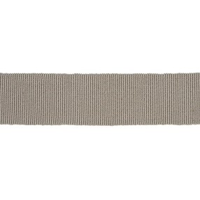 COTTON-ACETATE GROSGRAIN RIBBON - ASH