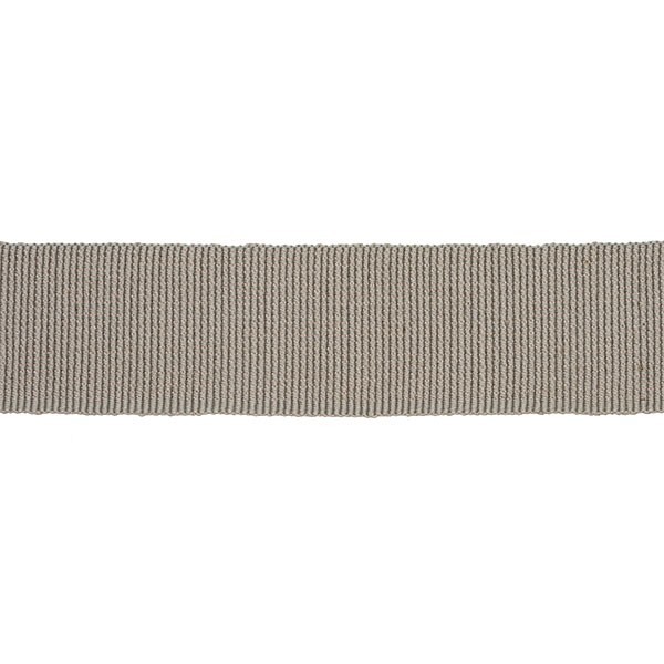 COTTON-ACETATE GROSGRAIN RIBBON - ASH