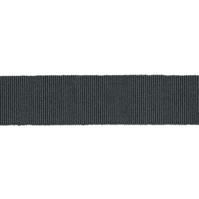 COTTON-ACETATE GROSGRAIN RIBBON - PEWTER GREY