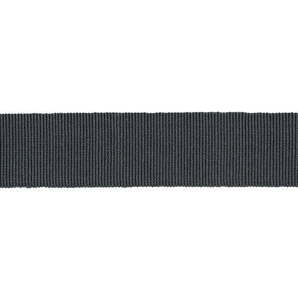 COTTON-ACETATE GROSGRAIN RIBBON - PEWTER GREY