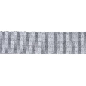 COTTON-ACETATE GROSGRAIN RIBBON - SILVER