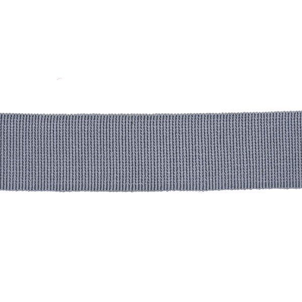 COTTON-ACETATE GROSGRAIN RIBBON - ALUMINIUM