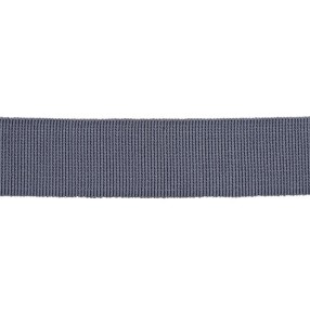 COTTON-ACETATE GROSGRAIN RIBBON - SLATE