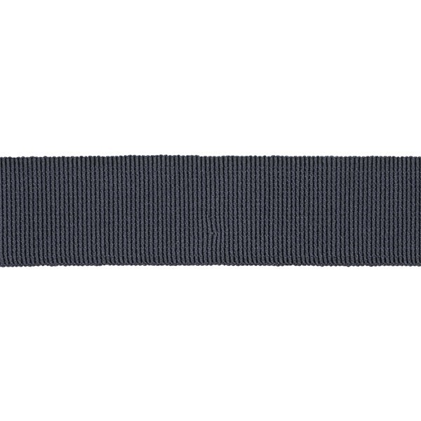 COTTON-ACETATE GROSGRAIN RIBBON - CAST IRON