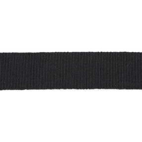 COTTON-ACETATE GROSGRAIN RIBBON - BLACKBOARD