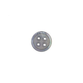4-HOLES TAHITI MOTHER OF PEARL BUTTON - GREY