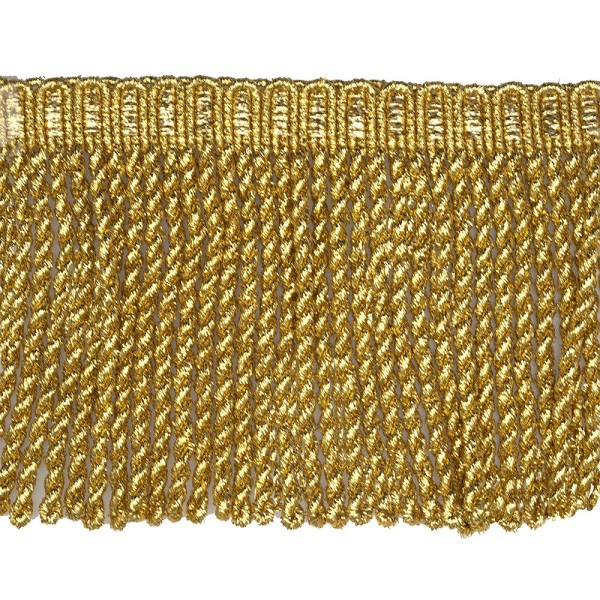 BULLION METALLIC FRINGE FOR THEATRE CURTAIN - GOLD