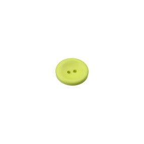 BOTTONE POLIESTERE 2-FORI - VERDE LIME