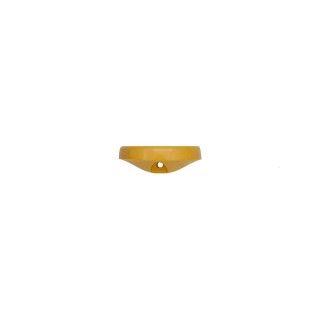 POLYESTER BUTTON WITH SHANK - YELLOW