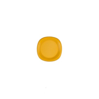 POLYESTER BUTTON WITH SHANK - YELLOW