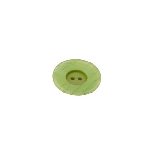 2-HOLES POLYESTER BUTTON - NILE GREEN