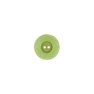 2-HOLES POLYESTER BUTTON - NILE GREEN