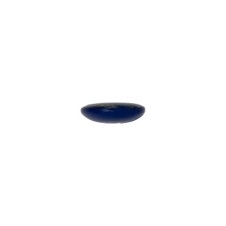 MARBLED BUTTON WITH TUNNEL SHANK - BLUE