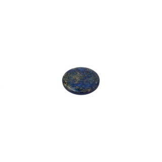 MARBLED BUTTON WITH TUNNEL SHANK - BLUE